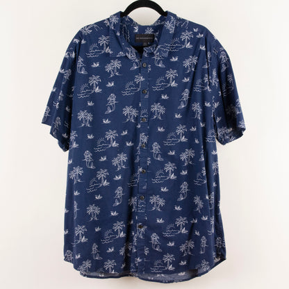 Camisa hawaiana azul marino (3XL) No boundaries