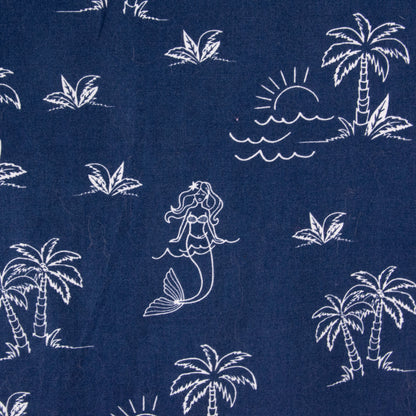 Camisa hawaiana azul marino (3XL) No boundaries