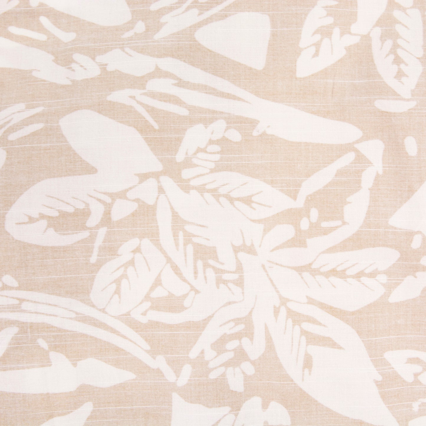 Camisa hawaiana beige (S) Van Heusen