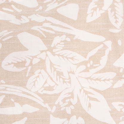 Camisa hawaiana beige (S) Van Heusen