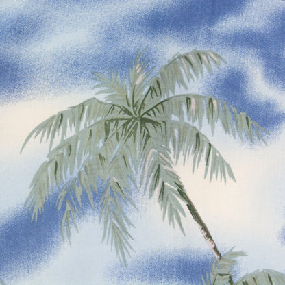 Camisa hawaiana azul (L) Big Creek
