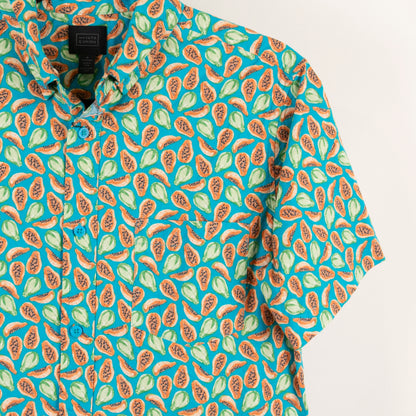 Camisa estampada azul (M) 14TH &Union