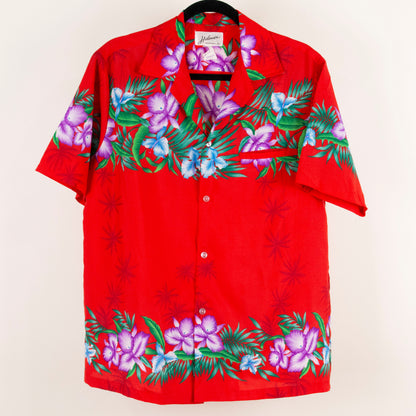 Camisa hawaiana rojo (M) Helena´s