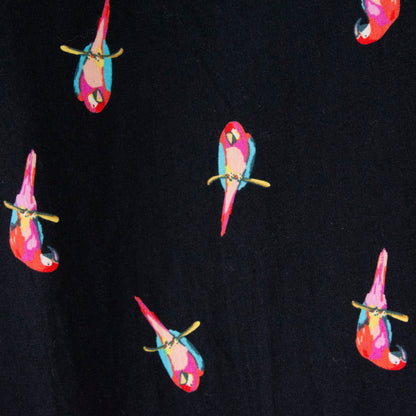 Camisa estampada negro (2XL) George