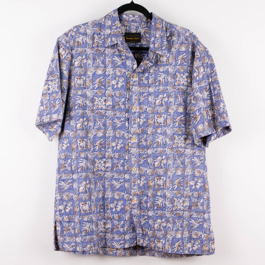 Camisa hawaiana azul (XL) Hawaiian Flavor