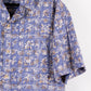 Camisa hawaiana azul (XL) Hawaiian Flavor