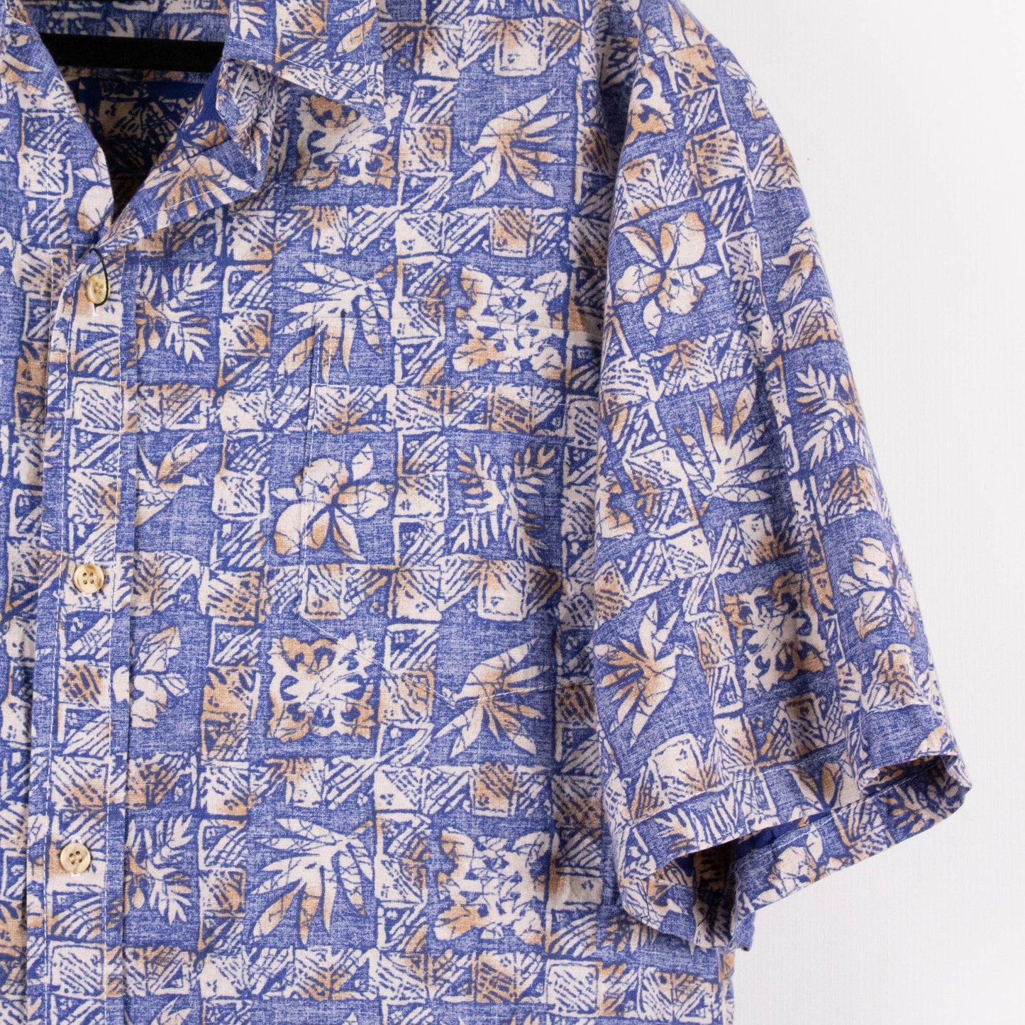 Camisa hawaiana azul (XL) Hawaiian Flavor