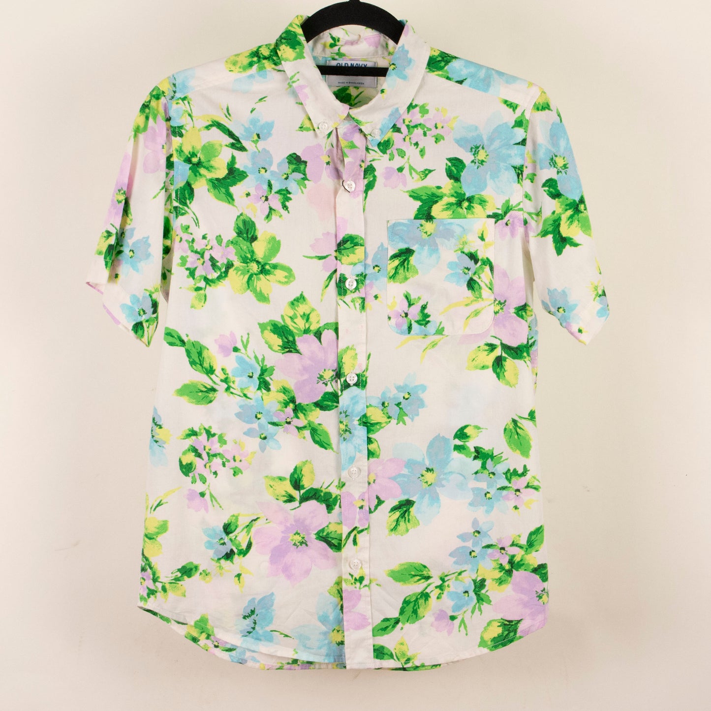 Camisa estampada blanco (Niño) Old navy