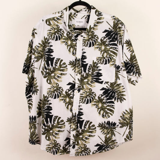 Camisa hawaiana blanco (XL) Goodfellow