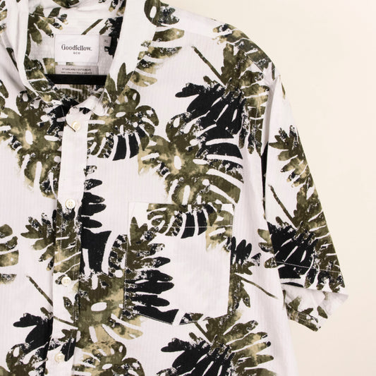 Camisa hawaiana blanco (XL) Goodfellow