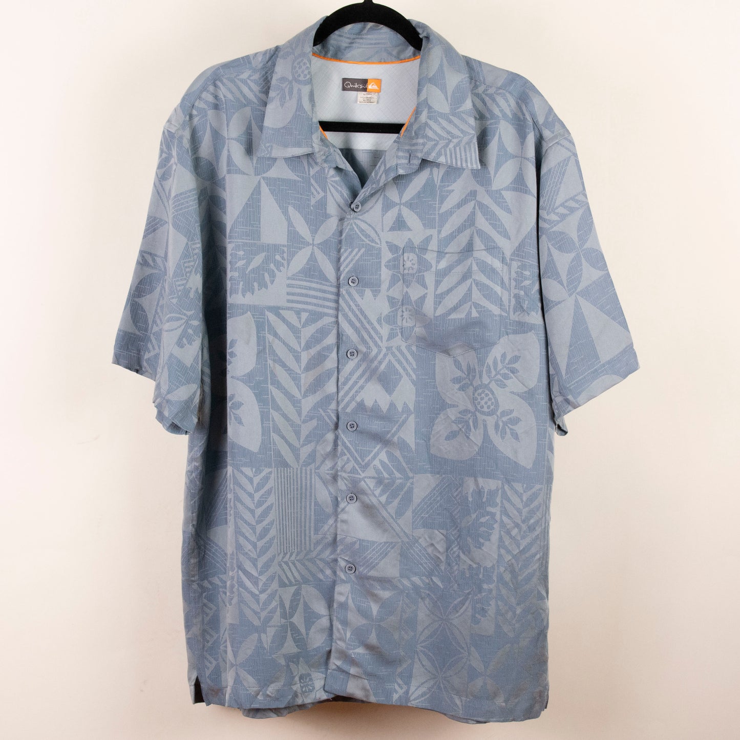 Camisa estampada azul (XL) Quiksilver