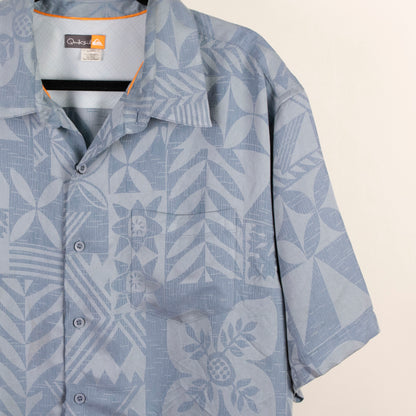 Camisa estampada azul (XL) Quiksilver