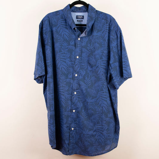 Camisa estampada azul marino (2XL) Chaps