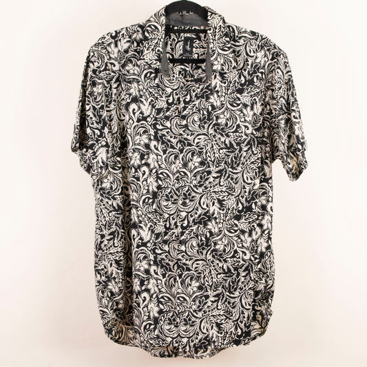 Camisa estampada blanco (L) Howe