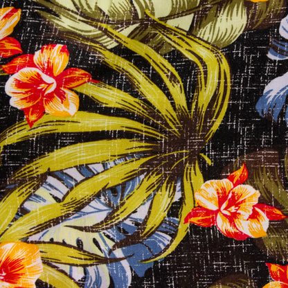 Camisa hawaiana negro (2XL) George