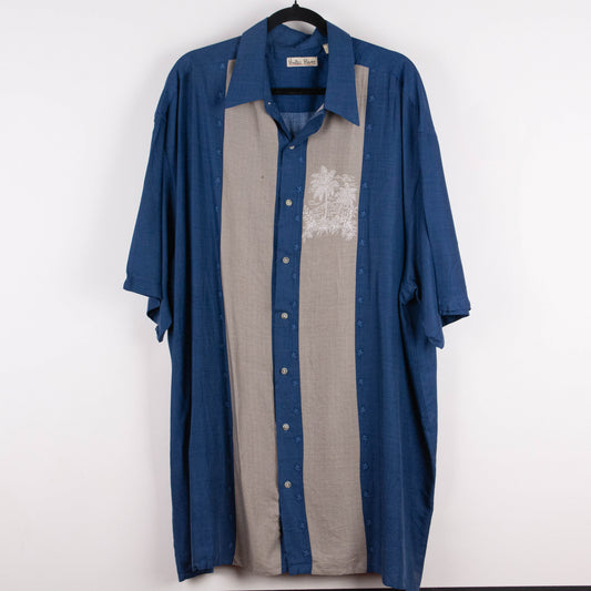 Camisa hawaiana azul (2XL) Hollis River