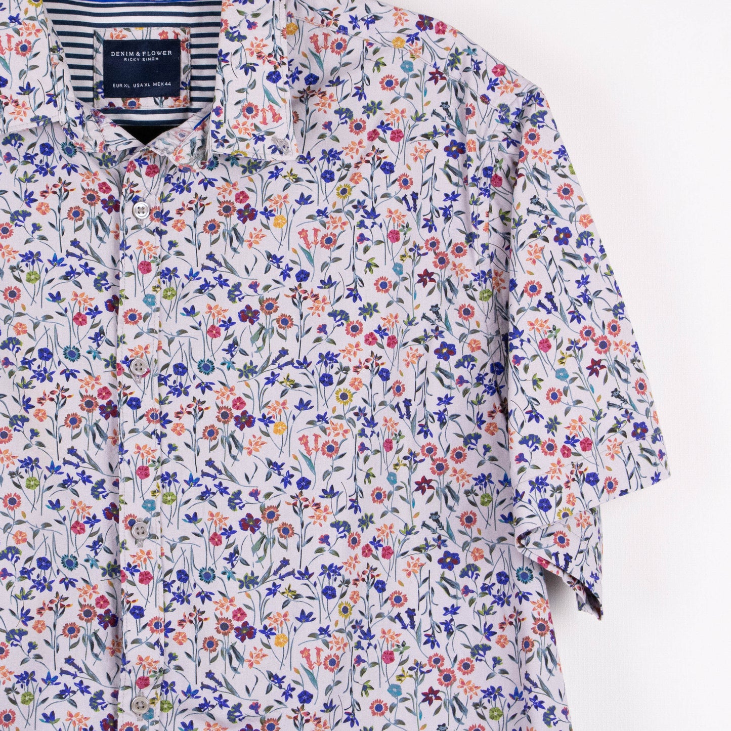 Camisa estampada (XL) Denim&Flower