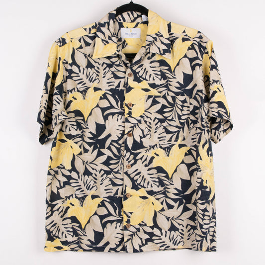 Camisa hawaiana azul (S) Bill Blas
