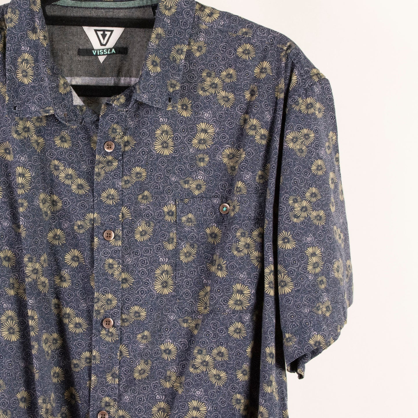 Camisa estampada azul (2XL) VISSLA