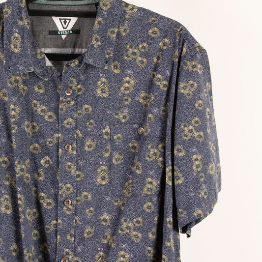 Camisa estampada azul (2XL) VISSLA