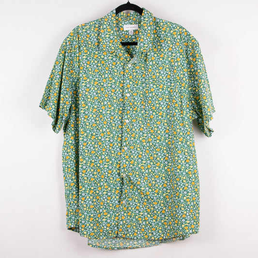 Camisa estampada verde (2XL) Free Assembly