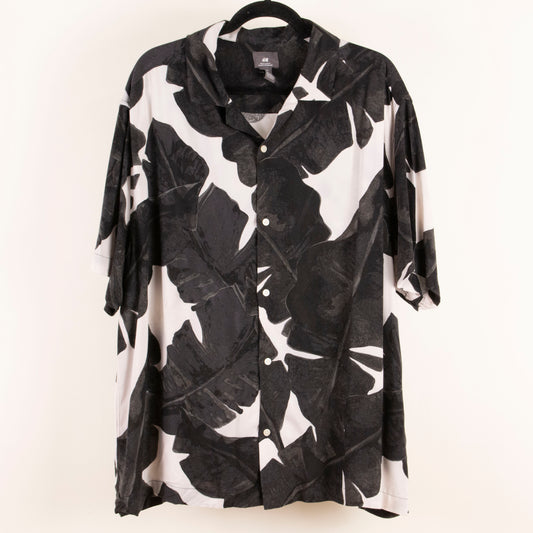Camisa hawaiana negro (2XL) H&M