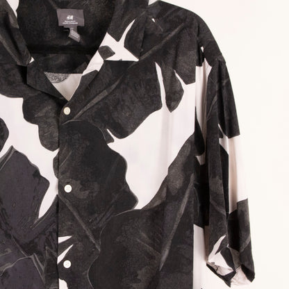 Camisa hawaiana negro (2XL) H&M