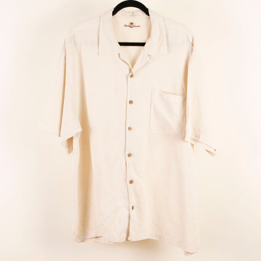 Camisa hawaiana beige (XL) Tommy Bahama