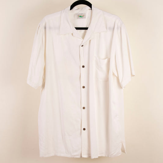 Camisa hawaiana blanco (3XL) Good life