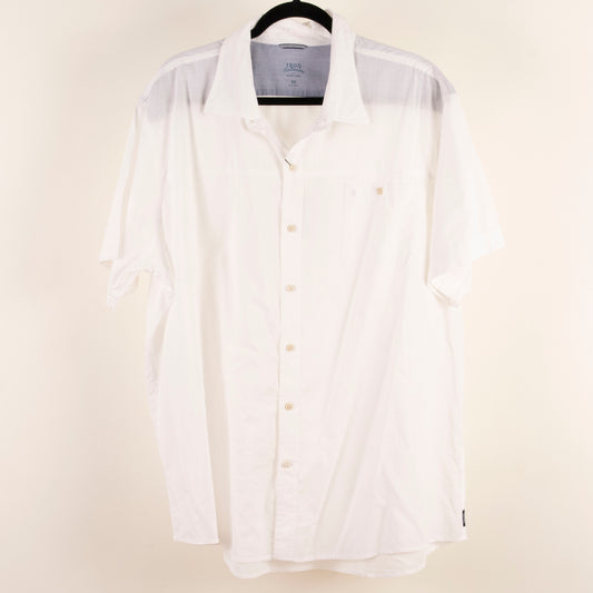 Camisa lisa blanco (2XL) IZOD