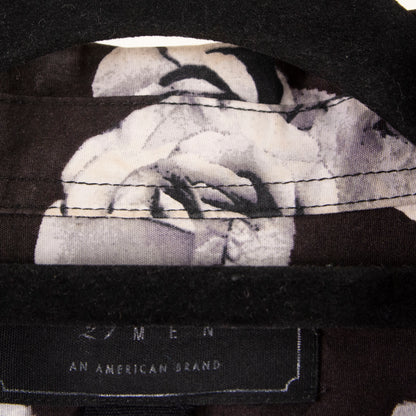 Camisa estampada negro (M) 2/ MEN