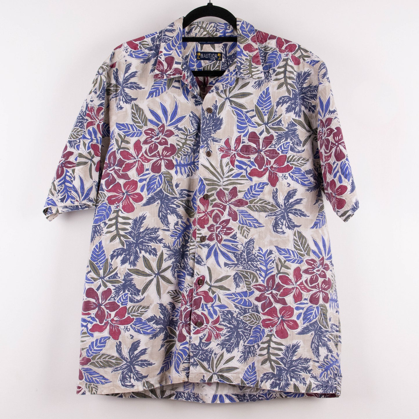 Camisa hawaiana multicolor (M) Nautica