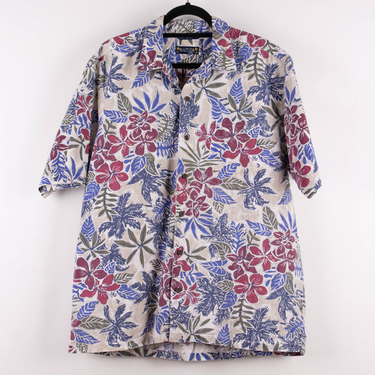 Camisa hawaiana multicolor (M) Nautica