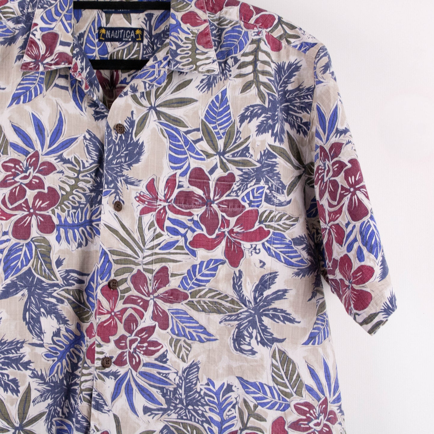 Camisa hawaiana multicolor (M) Nautica