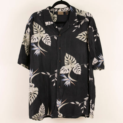 Camisa hawaiana negro (L) Axist