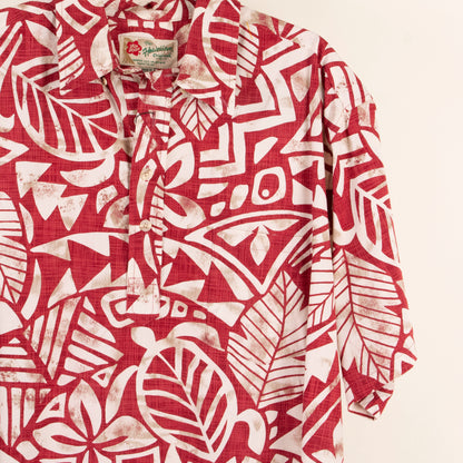 Camisa hawaiana rojo (L) The Hawaiian original