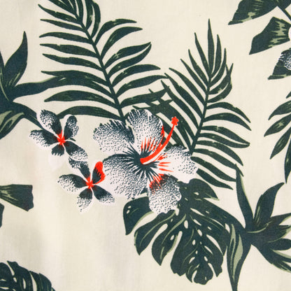 Camisa hawaiana verde (L) Eignht