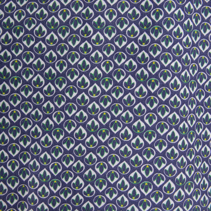 Camisa estampada azul (XL) Perry Ellis