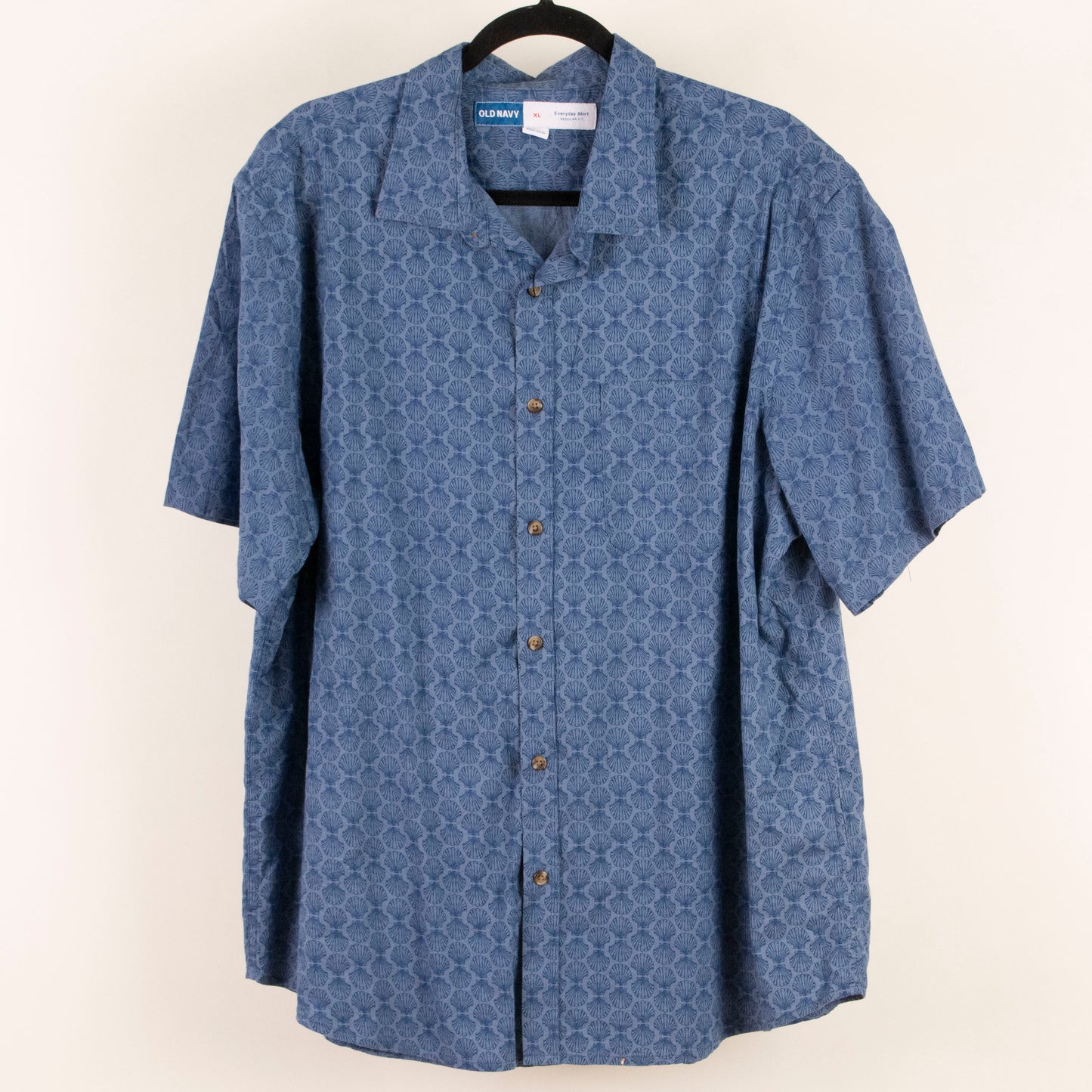 Camisa estampada azul (XL) Old Navy