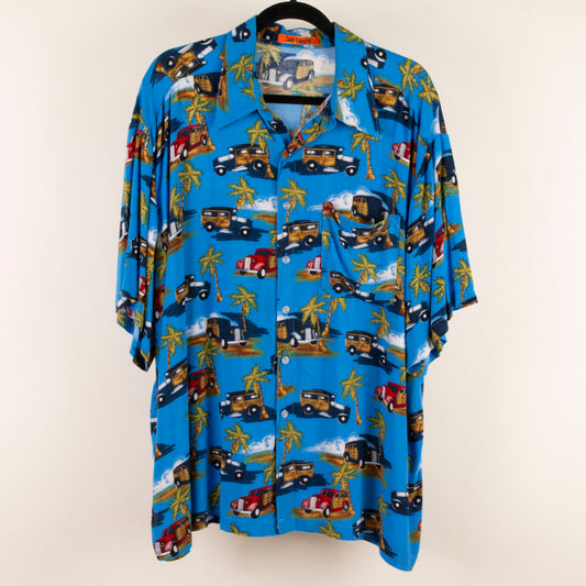 Camisa hawaiana azul (XL) Sun fusion