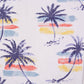 Camisa hawaiana blanca (XL) MBX