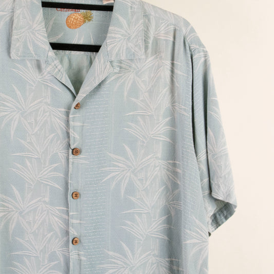 Camisa hawaiana azul (L) Caribbean