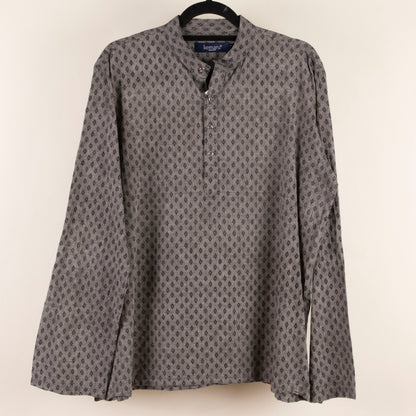 Camisa estampada gris (L) Kemaru