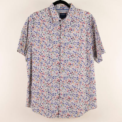 Camisa estampada blanco (L) Denim & Flower