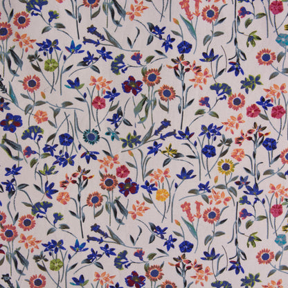 Camisa estampada blanco (L) Denim & Flower