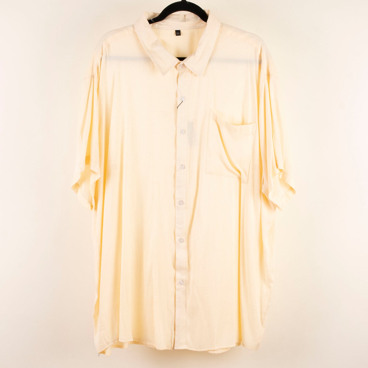 Camisa lisa amarillo (3XL)