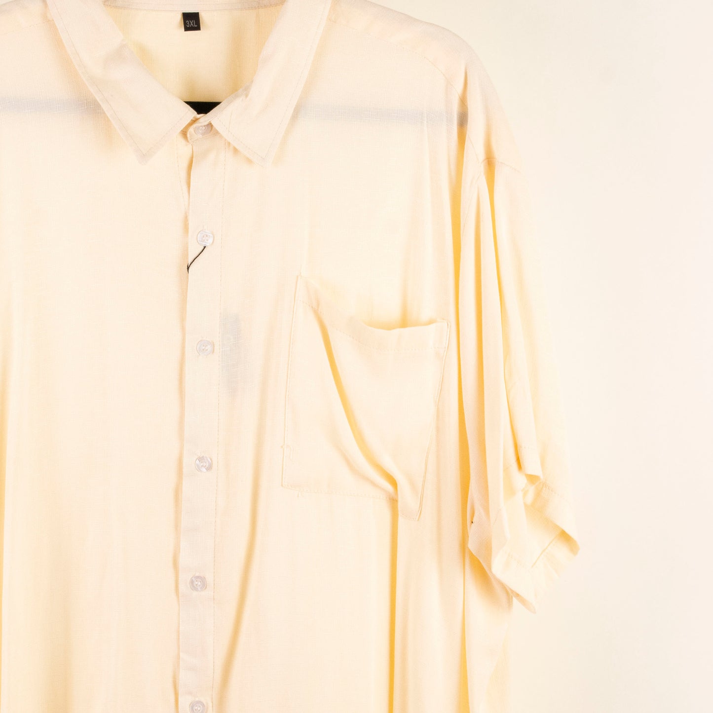 Camisa lisa amarillo (3XL)