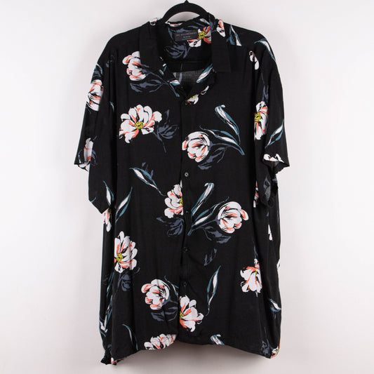 Camisa hawaiana negro (3XL) No boundaries