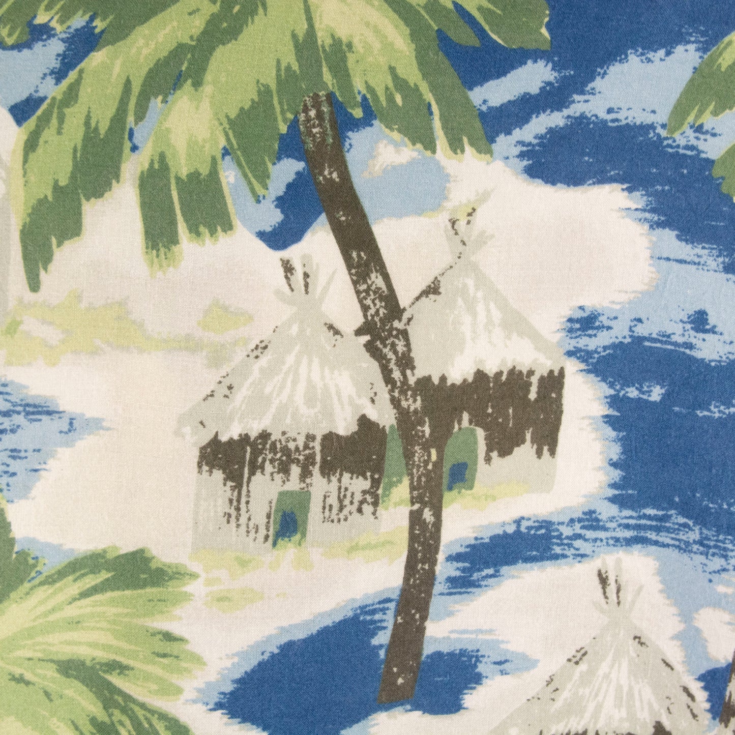 Camisa hawaiana azul (L) Route 66