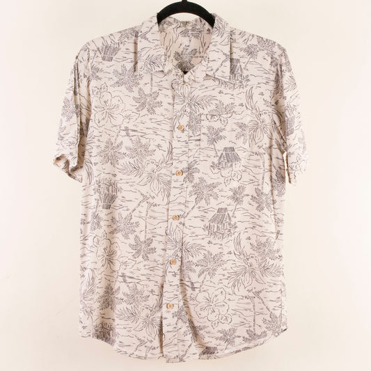 Camisa hawaiana beige (XL) Wonder nation